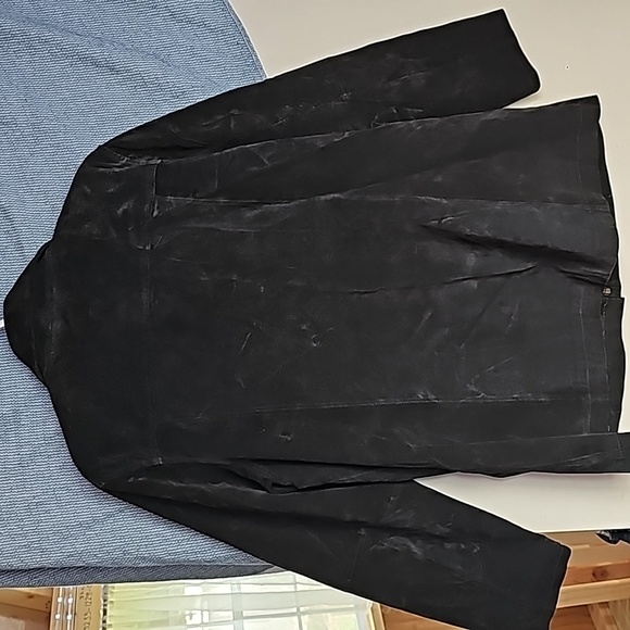 A.M.I. suede car coat